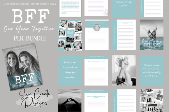 BFF Keepsake Journal Workbook PLR: Your Ready-Made Creative Asset