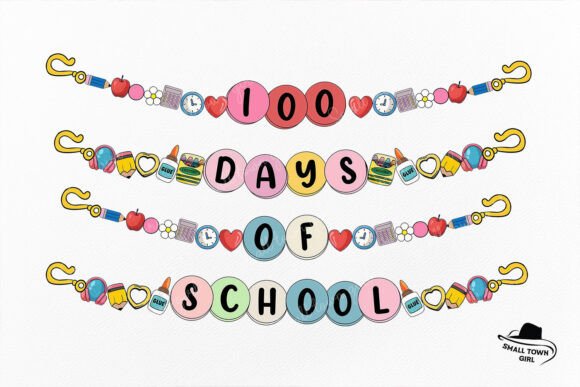 Celebrate a Milestone: The Little Girl 100 Days of School Bracelet