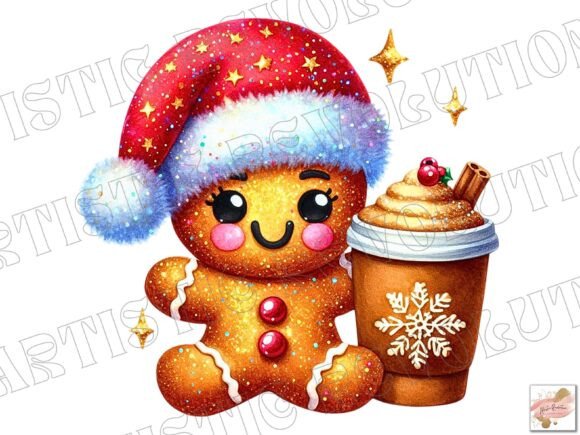 Christmas Gingerbread Man Png Cocoa Png: Festive Design Asset