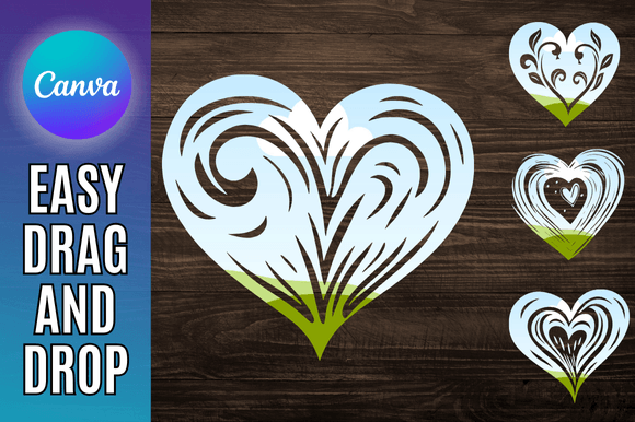 Enchanting Romantic Canva Frames for Your Creative Projects