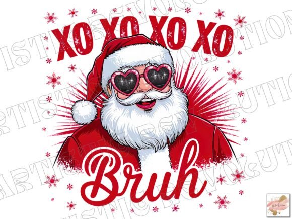 Festive Fun: Christmas PNG Funny Santa PNG Xoxoxo PNG Designs