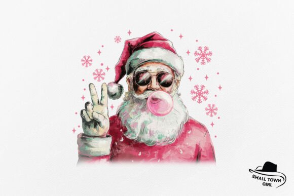 Funny Retro Pink Santa Bubble Sunglasses: A Designer's Guide