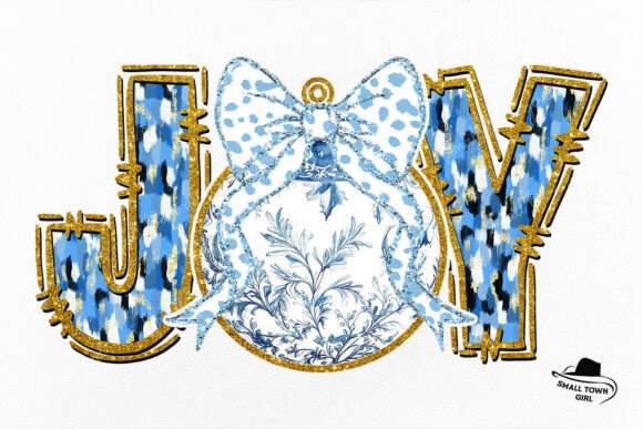 Grand Millennial Joy Glitter Christmas: Festive Font Magic