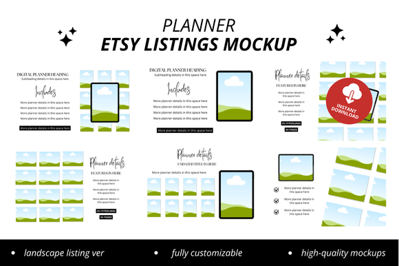 Planner Etsy Canva Mockup: The Essential Toolkit for Sellers