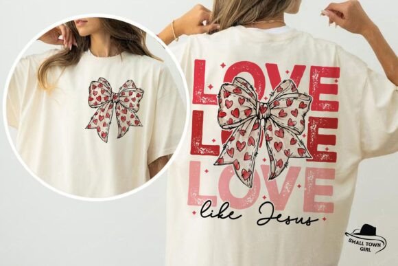 Retro Valentine Love Like Jesus Coquette: A Designer's Honest Look