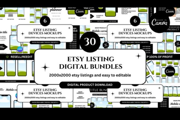 Transform Your Etsy Shop with Premium Listing Mockups